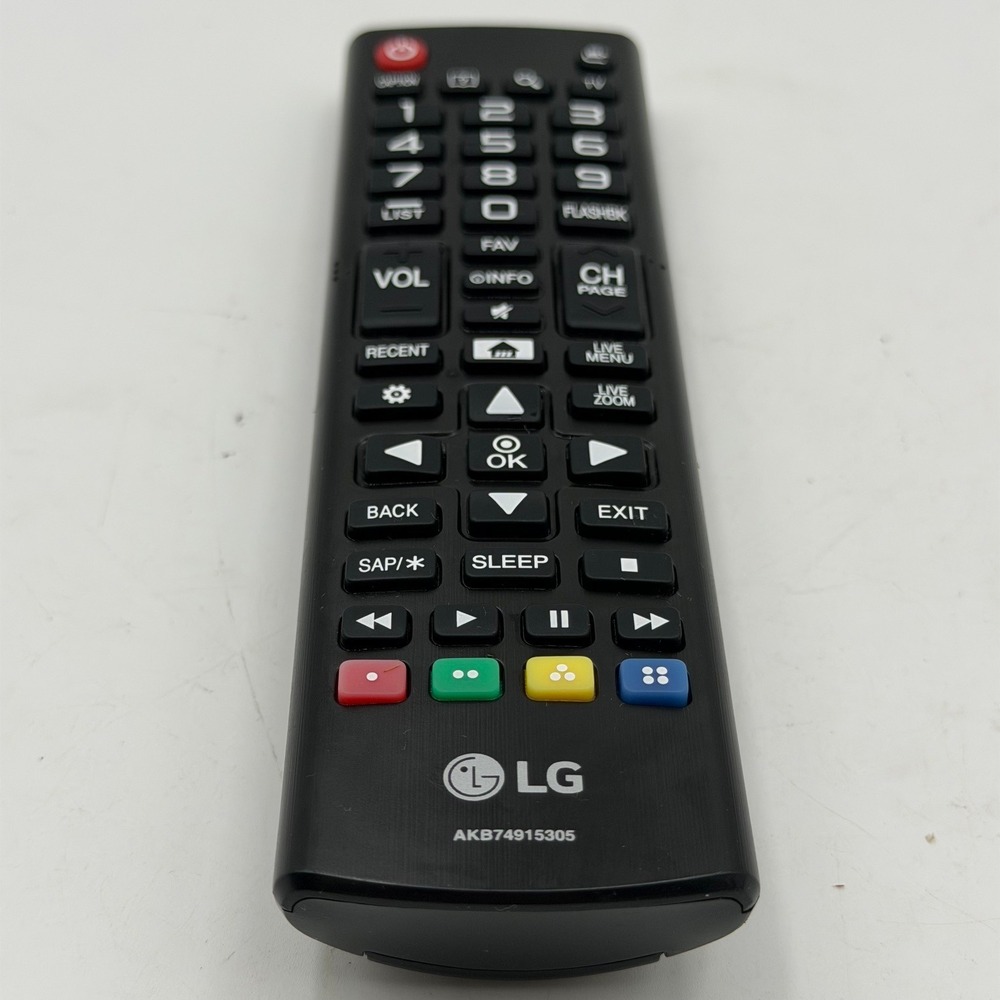 LG AKB74915305 TV Remote Control for Smart LED LCD Televisions Black